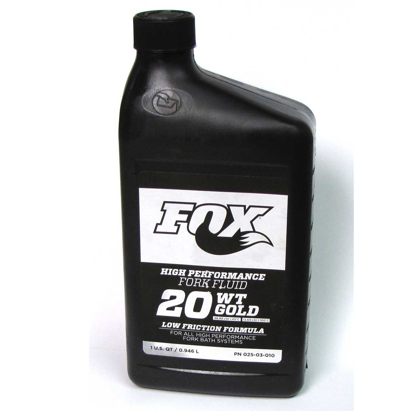 Fox 20wt Gold Oil voiteluöljy joustohaarukkaan 946 ml Fox 20wt Gold Oil voiteluöljy joustohaarukkaan 946 ml