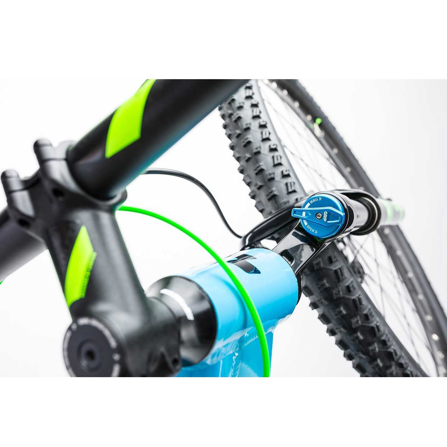 Cube Ltd Sl 2x Blue N Green 2017 Cube LTD SL 2017 maastopyörä - Rtech