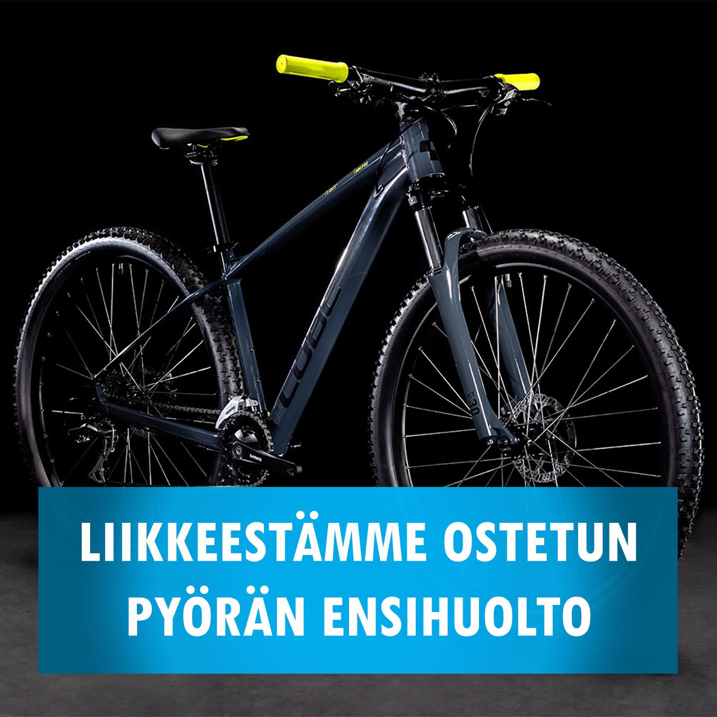 Liikkeestämme ostetun pyörän ensihuolto Liikkeestämme ostetun pyörän ensihuolto