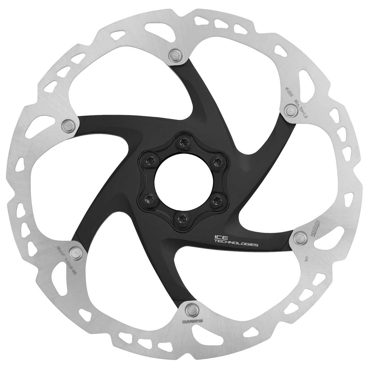 Shimano jarrulevy XT SM-RT86 203mm 6-pultti Shimano jarrulevy XT SM-RT86 203mm 6-pultti