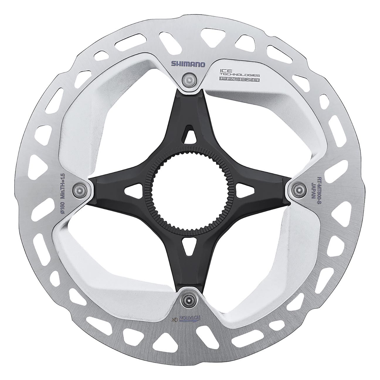 Shimano XT RT-MT800 Centerlock Ice-Tech F 160mm jarrulevy Shimano XT RT-MT800 Centerlock Ice-Tech F 160mm jarrulevy