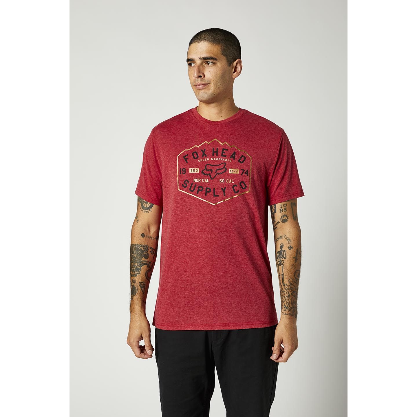 Fox Racing Backbone SS Tech T-paita Fox Racing Backbone SS Tech T-paita
