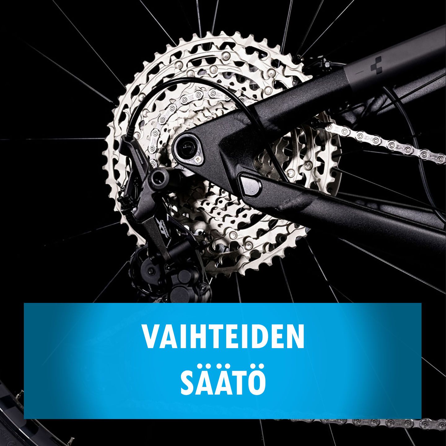 Vaihteiden säätö Vaihteiden säätö